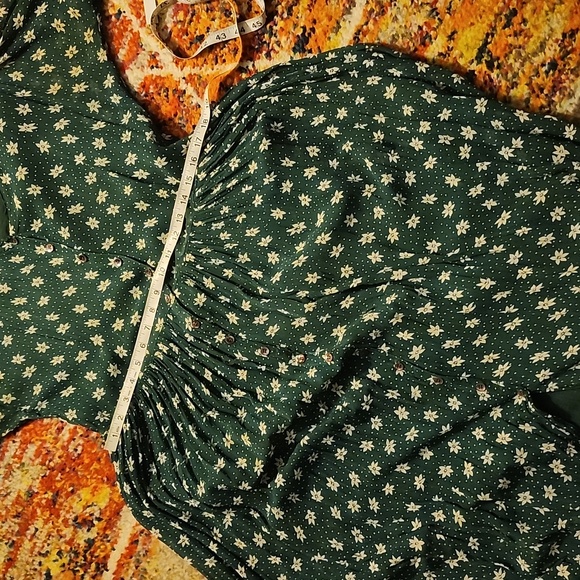 Nostalgia floral crinkle dress vintage from the 90s - Picture 16 of 16